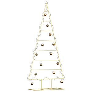 Goldener Metall Weihnachtsbaum 181cm