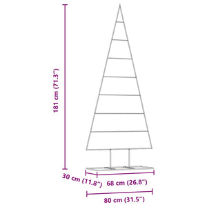 Goldener Metall Weihnachtsbaum 181cm