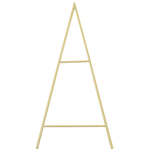 Goldener Metall Weihnachtsbaum 211 cm