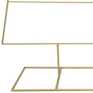 Goldener Metall Weihnachtsbaum 211 cm