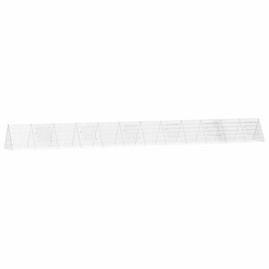 Hühnerkäfig Silber Verzinkt 650 cm
