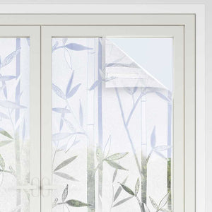 Statische Fensterfolie Bambus 90x500cm
