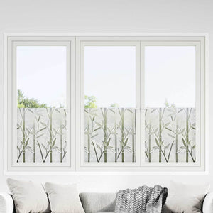 Statische Fensterfolie Bambus 90x500cm