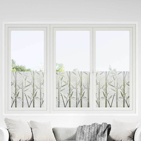 Statische Fensterfolie Bambus 90x500cm