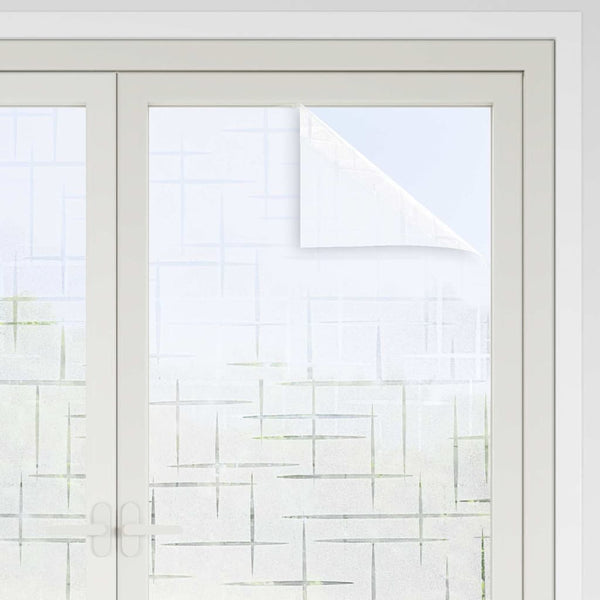 Statische Fensterfolie Sternmuster 90x500cm