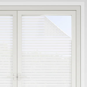 Statische Fensterfolie Jalousie Muster 90x500cm