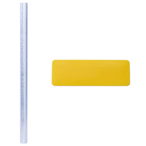 Statische Fensterfolie Transparent 90x1000cm