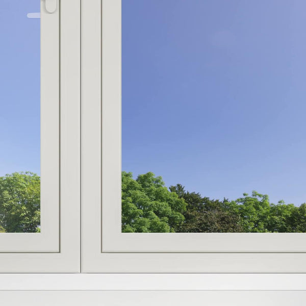 Statische Fensterfolie Silber 60x200cm