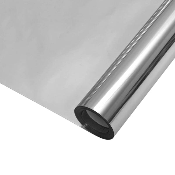 Statische Fensterfolie Silber 60x200cm