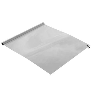 Statische Fensterfolie Silber 60x200cm