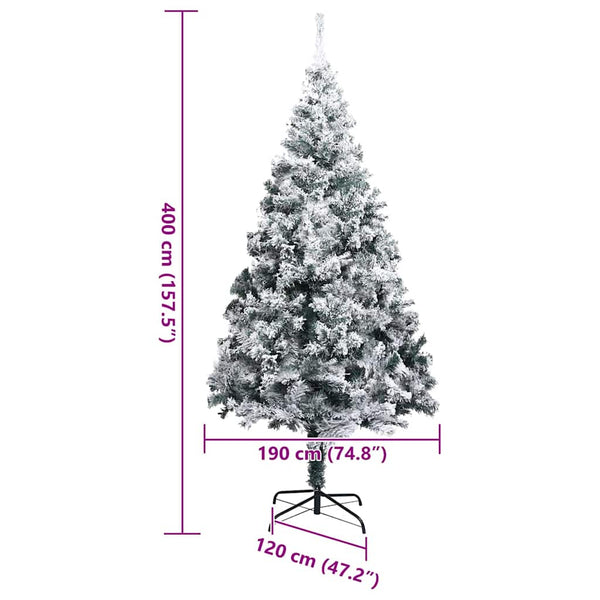Vorbeleuchteter künstlicher Weihnachtsbaum, 400 cm