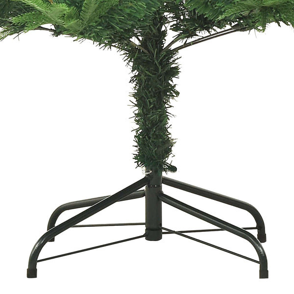 Künstlicher Weihnachtsbaum Grün Vorbeleuchtet 180cm