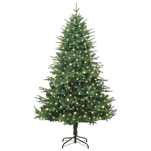 Künstlicher Weihnachtsbaum Grün Vorbeleuchtet 180cm