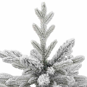 Weißer Klappbarer Weihnachtsbaum - 120 cm