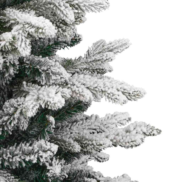 Weißer Klappbarer Weihnachtsbaum - 120 cm