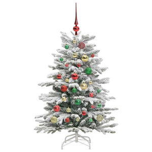 Weißer Klappbarer Weihnachtsbaum - 120 cm