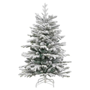 Weißer Klappbarer Weihnachtsbaum - 120 cm