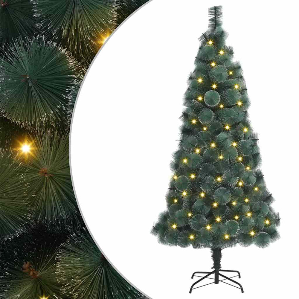 Künstlicher Weihnachtsbaum Grün mit LED 180cm