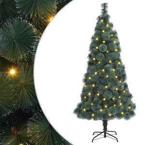 Künstlicher Weihnachtsbaum Grün mit LED 180cm