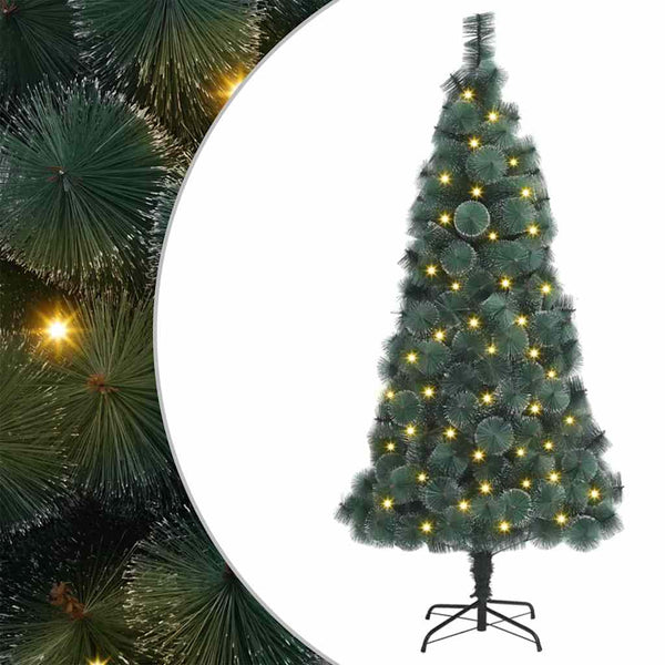 Künstlicher Weihnachtsbaum Grün mit LED 180cm