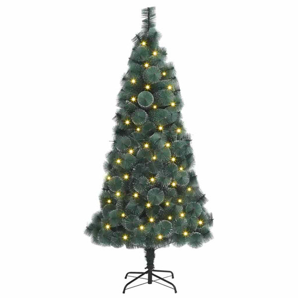 Künstlicher Weihnachtsbaum Grün mit LED 180cm