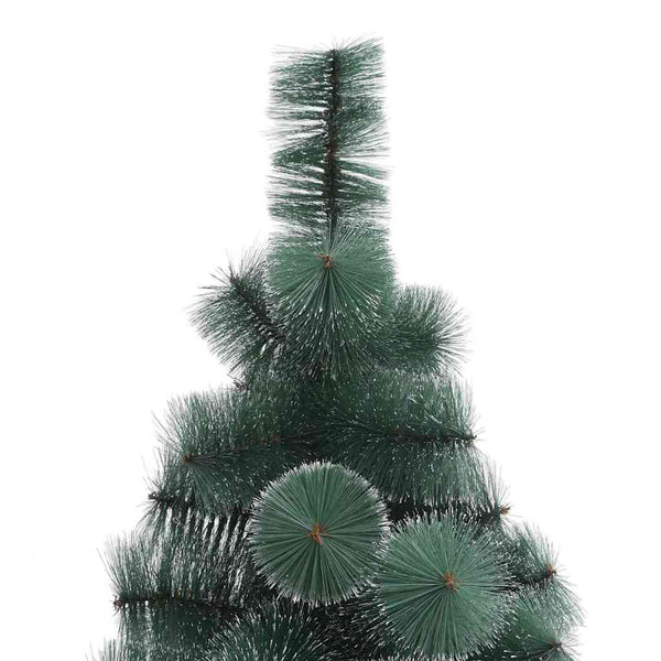 Künstlicher Weihnachtsbaum mit Beleuchtung & Kugeln - 210cm