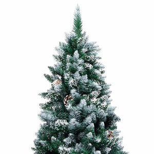 Künstlicher Weihnachtsbaum mit LEDs 210cm