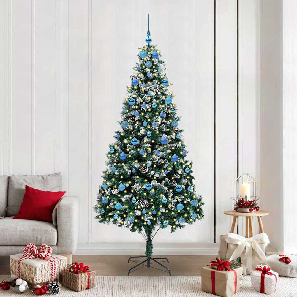 Künstlicher Weihnachtsbaum mit LEDs 210cm