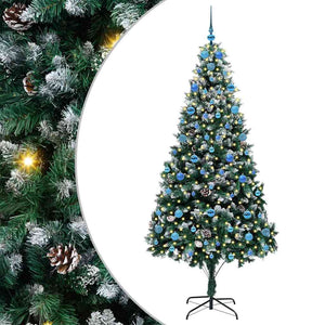 Künstlicher Weihnachtsbaum mit LEDs 210cm