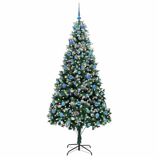 Künstlicher Weihnachtsbaum mit LEDs 210cm
