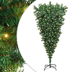 Umgedrehter künstlicher Weihnachtsbaum, 180cm, LED