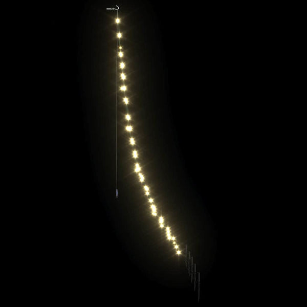 LED Weihnachtsbaum Warmweiß 182cm Metall
