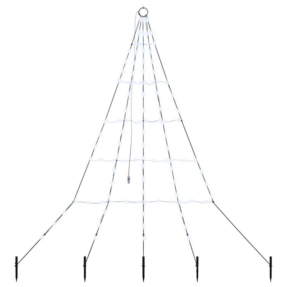 LED Weihnachtsbaum Kaltweiß 182cm