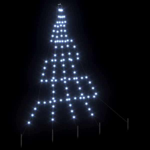 LED Weihnachtsbaum Kaltweiß 182cm