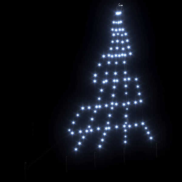 LED Weihnachtsbaum Kaltweiß 182cm