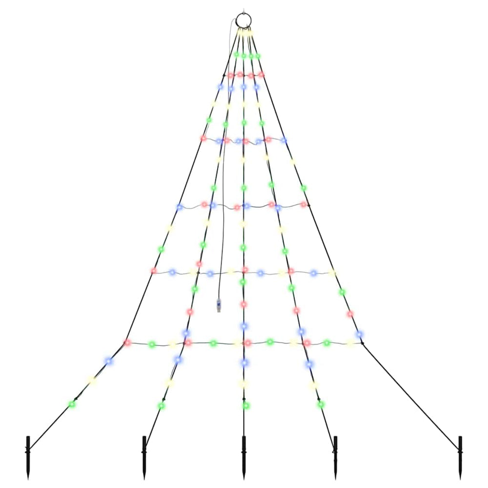 LED Weihnachtsbaum Mehrfarbig 182cm