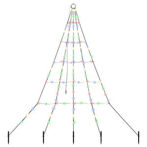 LED Weihnachtsbaum Mehrfarbig 182cm
