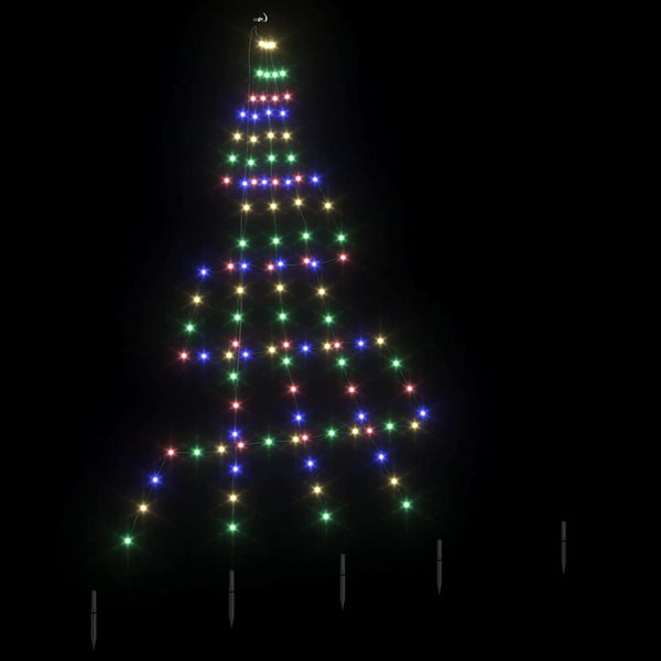 LED Weihnachtsbaum Mehrfarbig 182cm