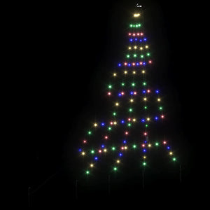LED Weihnachtsbaum Mehrfarbig 182cm