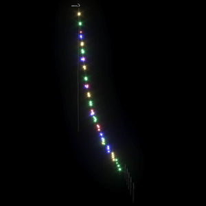 LED Weihnachtsbaum Mehrfarbig 182cm