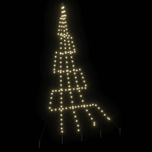 LED Weihnachtsbaum mit Erdspießen 306cm
