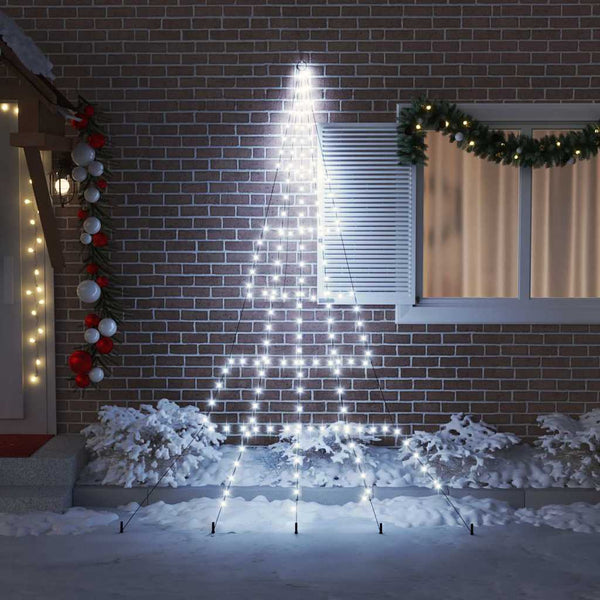 LED Weihnachtsbaum Kaltweiß 306cm