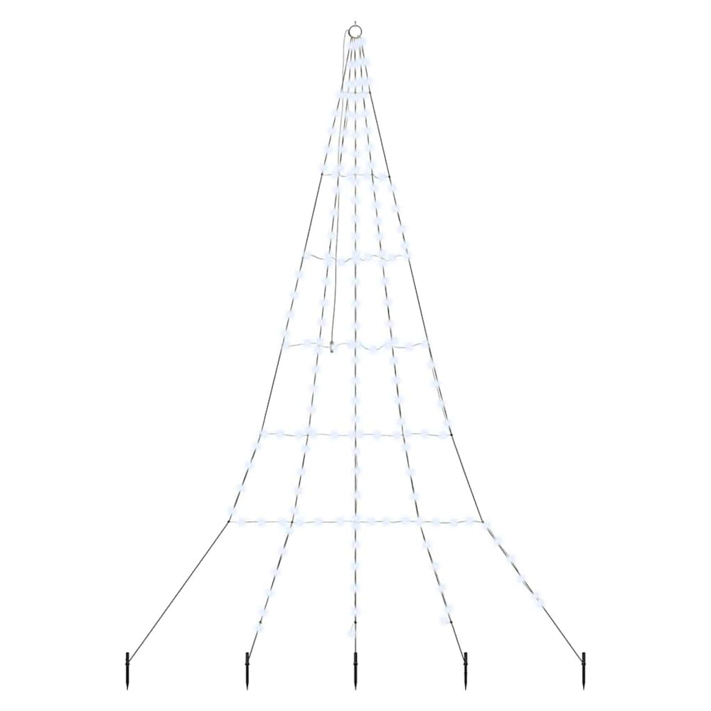 LED Weihnachtsbaum Kaltweiß 306cm