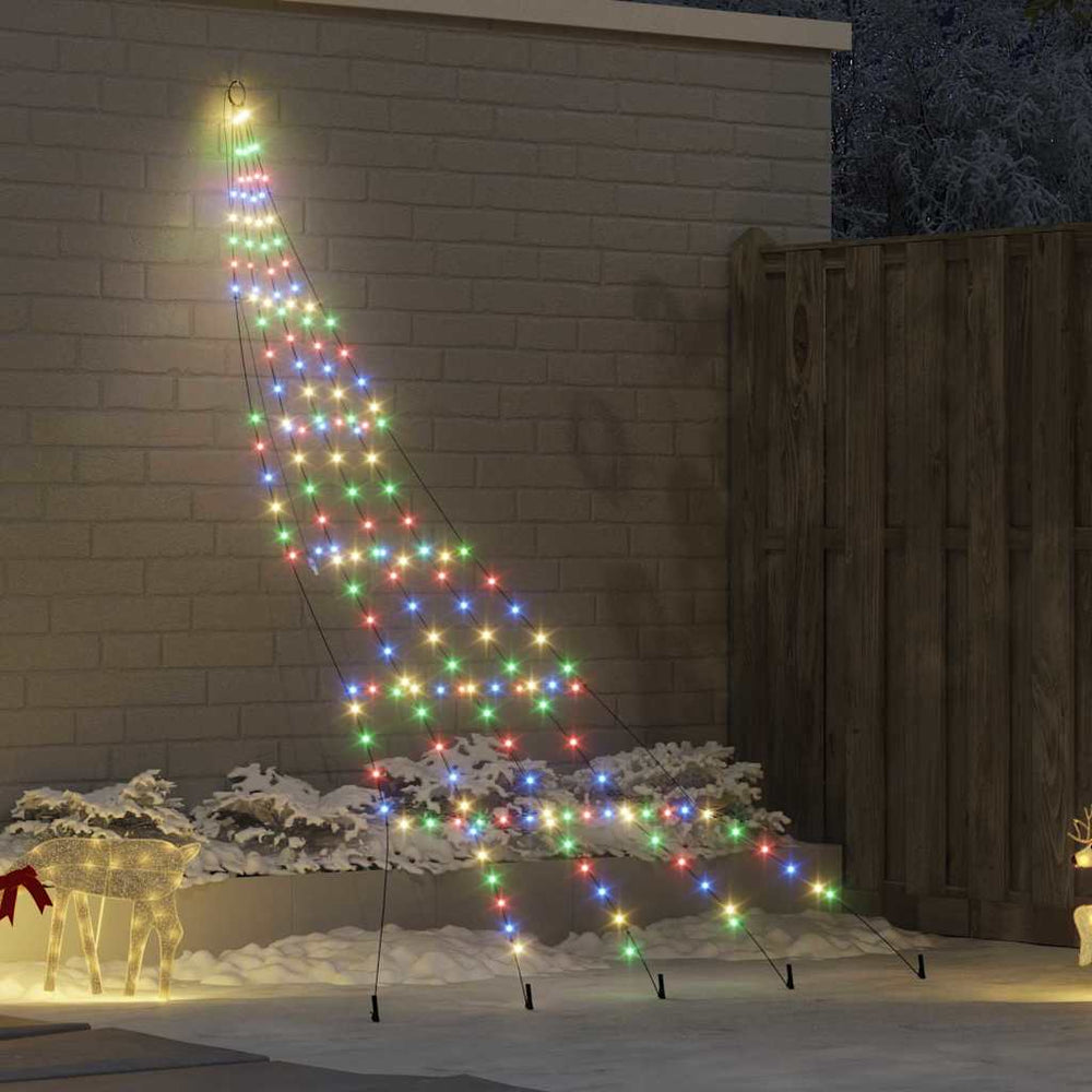 LED Weihnachtsbaum Mehrfarbig 306 cm