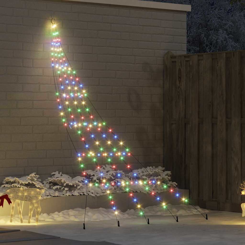 LED Weihnachtsbaum Mehrfarbig 306 cm