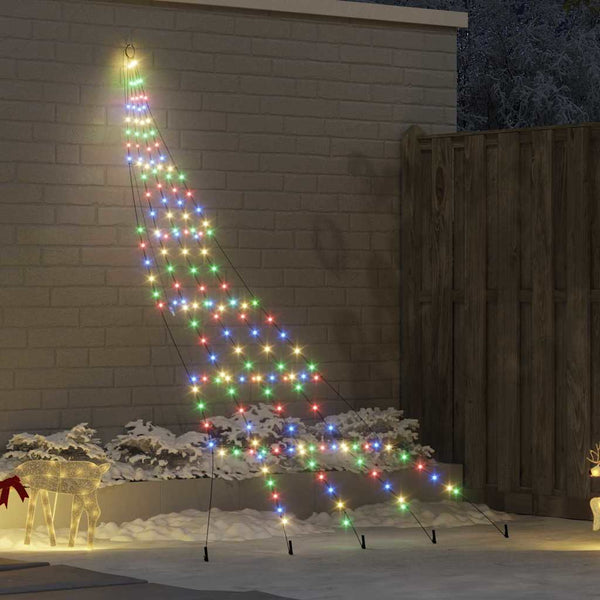 LED Weihnachtsbaum Mehrfarbig 306 cm
