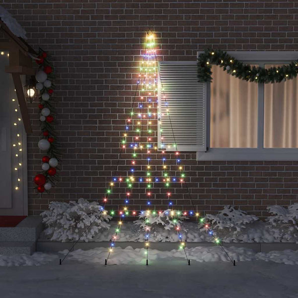LED Weihnachtsbaum Mehrfarbig 306 cm