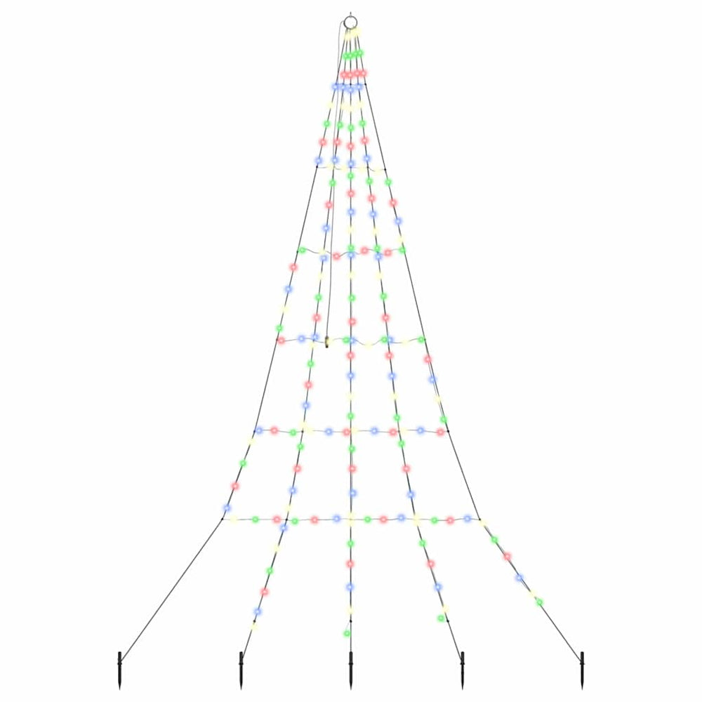 LED Weihnachtsbaum Mehrfarbig 306 cm