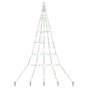 LED Weihnachtsbaum Mehrfarbig 306 cm