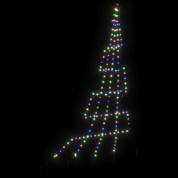 LED Weihnachtsbaum Mehrfarbig 306 cm